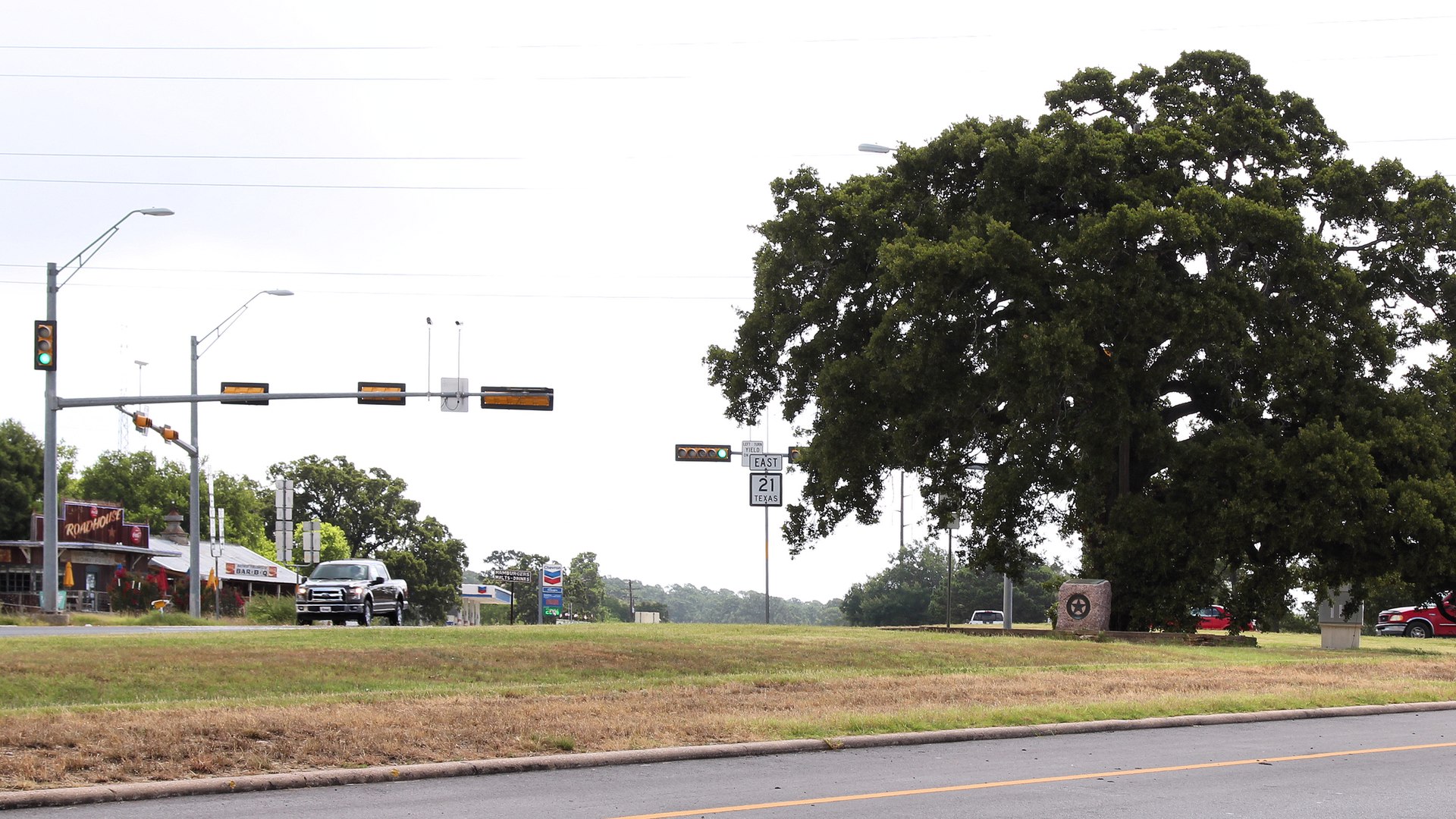 Texas State Highway 21 near Bastrop